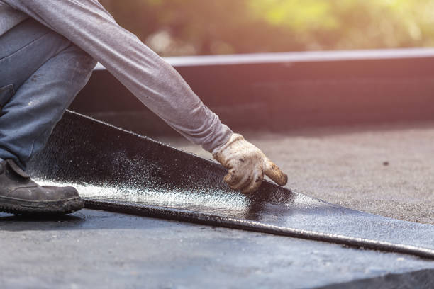 Professional Exterior Waterproofing technician working in Fairless Hills, PA